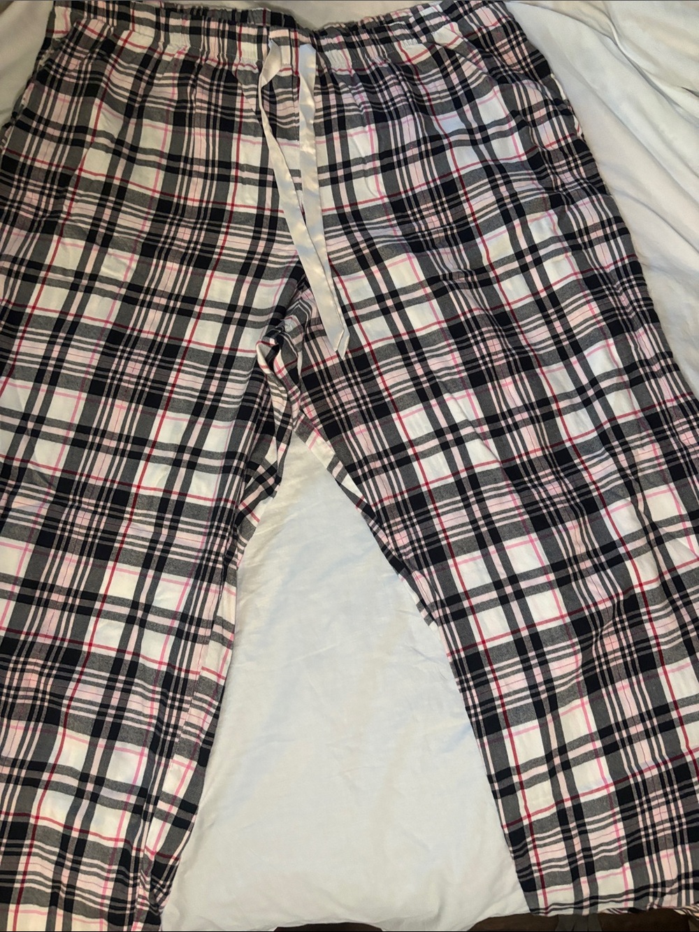 Victoria’s Secret XXL Plaid Pajama Pants Cotton Modal Lounge Sleepwear